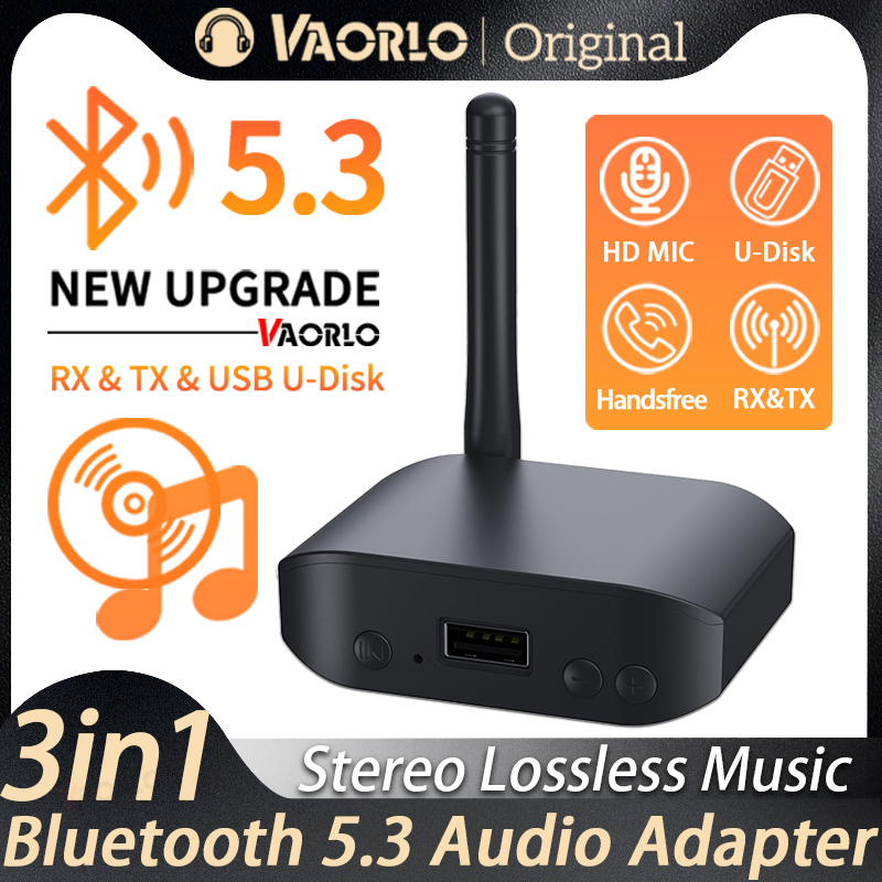 Bluetooth Adapter Receiver - New 3 IN 1 Bluetooth 5.3