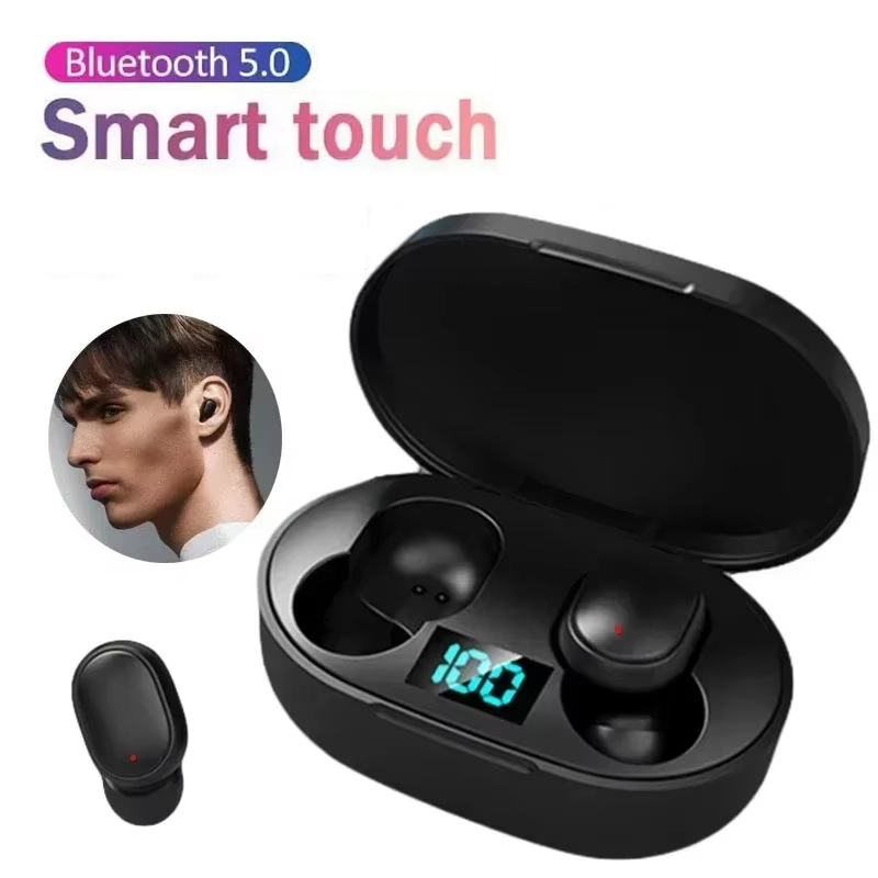 Bluetooth Headset On Ear - A6S TWS Earphone Wireless Bluetooth Headset