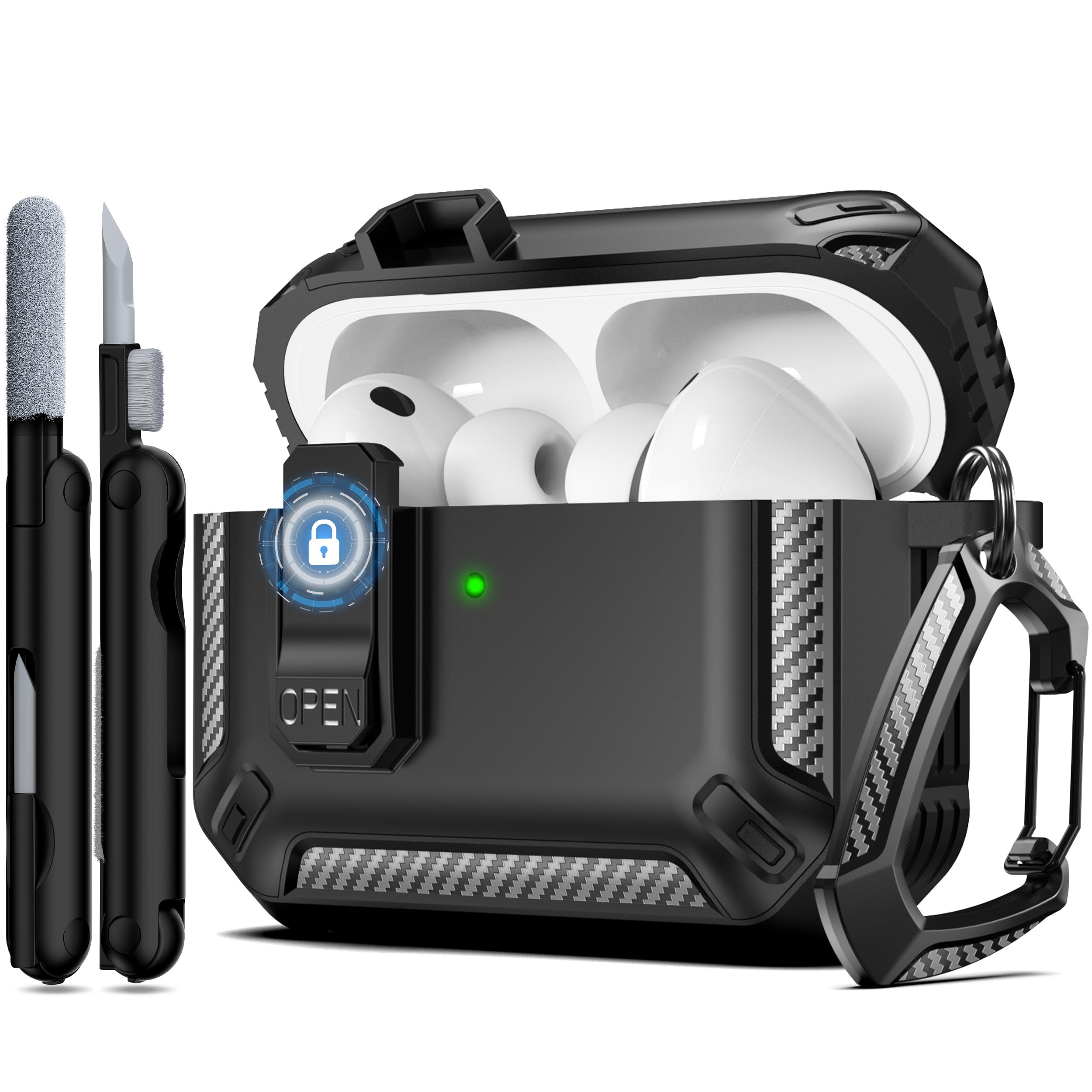 Headphone Case Hard - for AirPods Pro 3/Pro 2/4 Case
