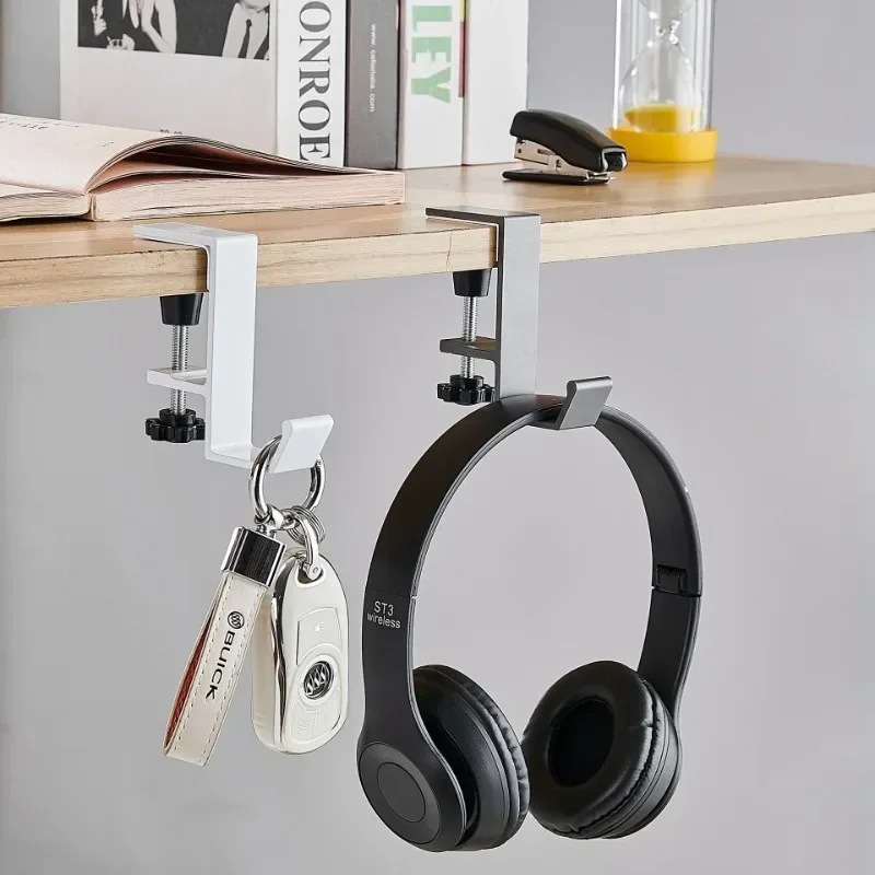 1/2pc Adjustable Desk Edge Hoo - Headphone Stand Desk 评论和价格
