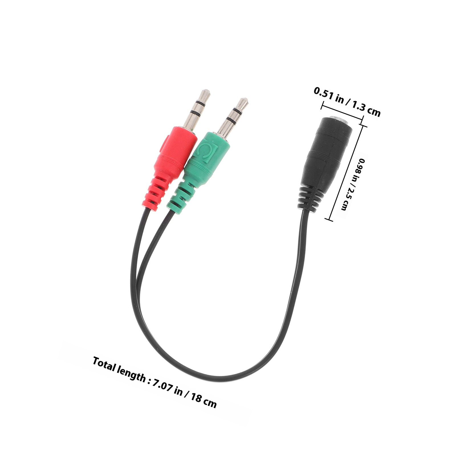 Dual Audio Splitter Cable 3.5m - Earphone Splitter Jack 评论和价格