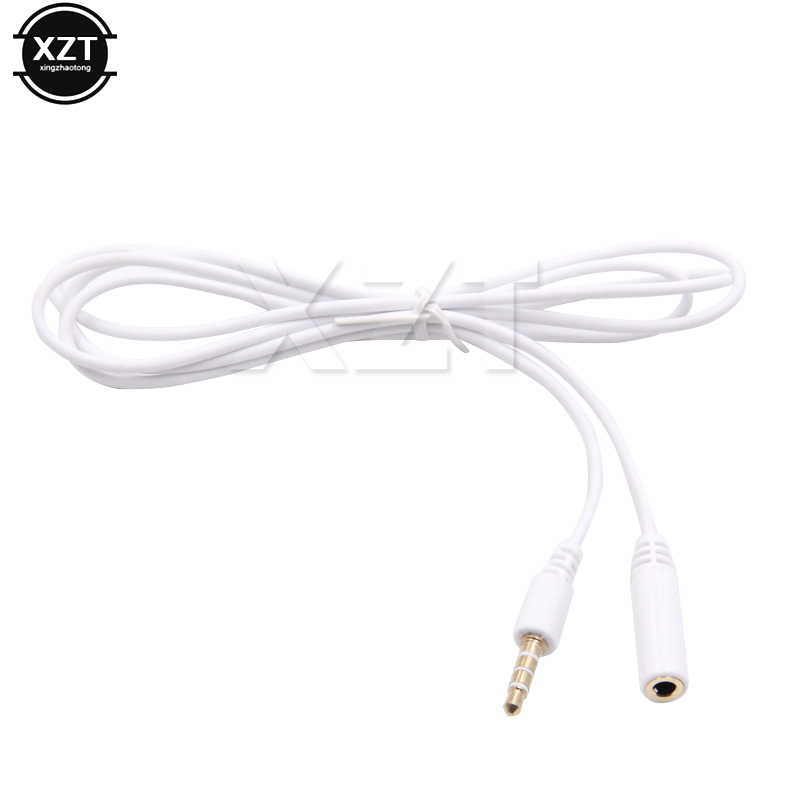 NEW 1M 3.5mm Male to Female 4  - Cable Extension 3.5 评论和价格