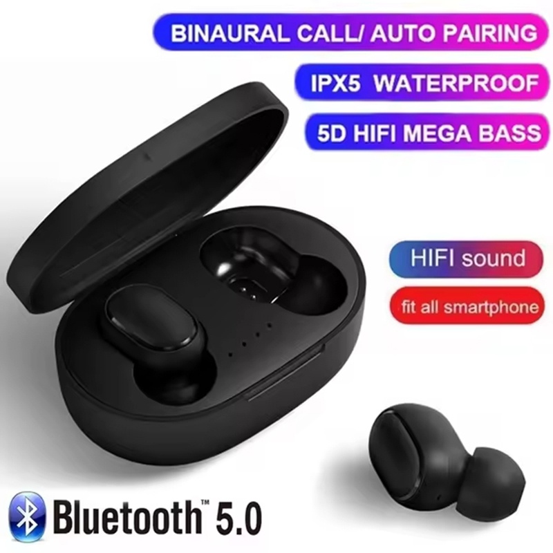 A6S TWS Earphones Wireless Blu - Bluetooth Headset On Ear 评论和价格