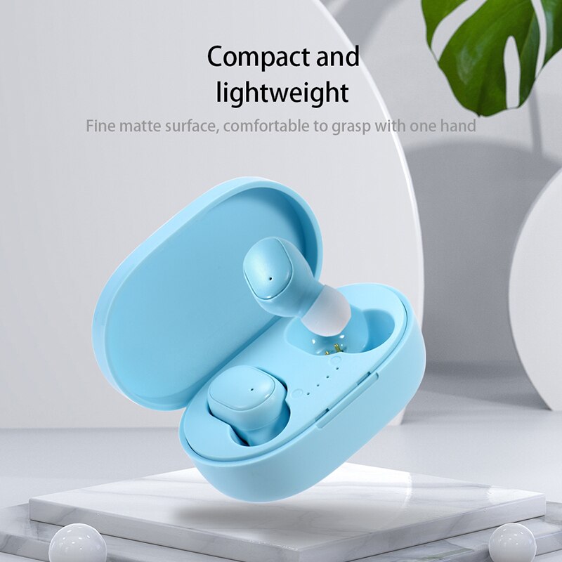A6S TWS Earphones Wireless Blu - Bluetooth Headset On Ear 评论和价格