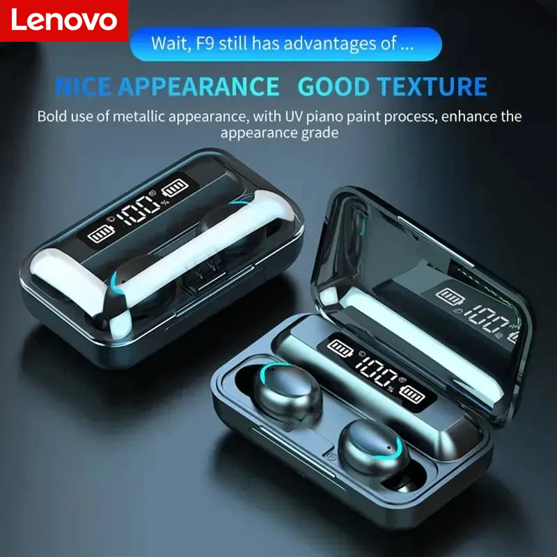 Lenovo F9 Bluetooth Wireless H - Earbuds Charging Case 评论和价格