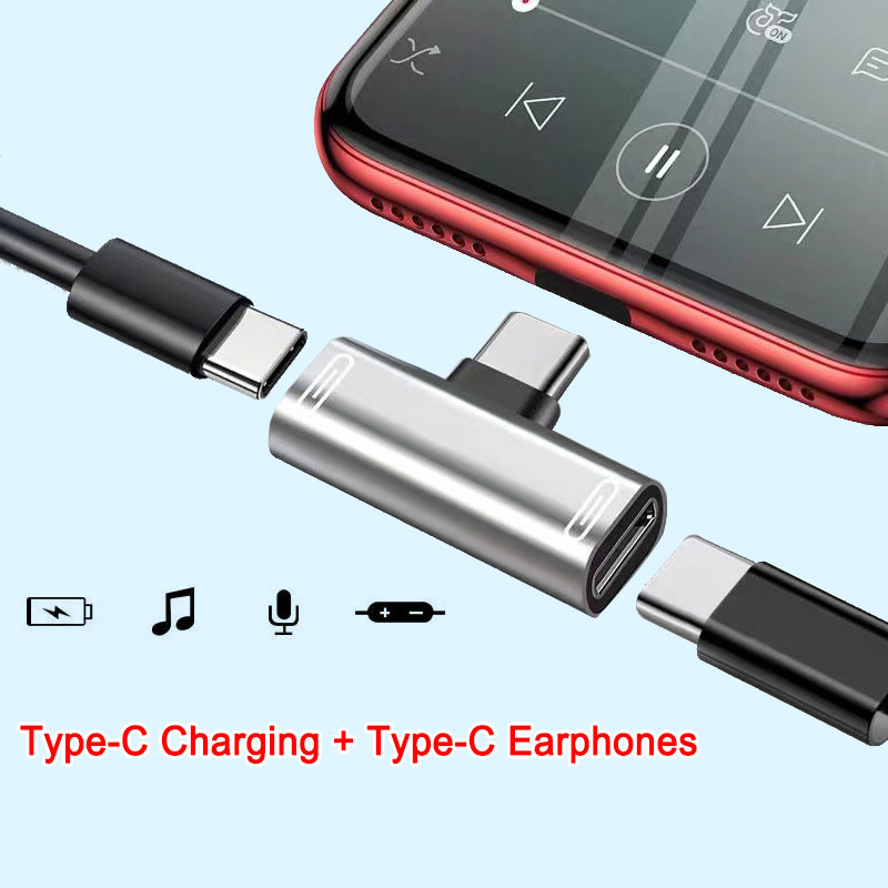 1/2 pcs 3 In 1 USB C To Type-C - Usb C Earphone 评论和价格