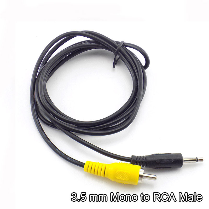 3.5mm Mono Plug to RCA Male Ja - Cable Extension 3.5 评论和价格