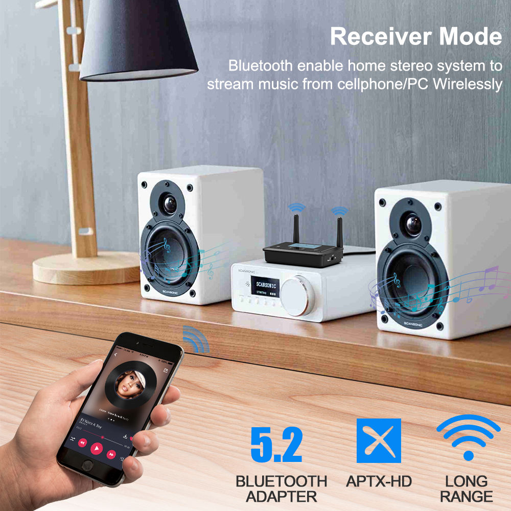 1Mii B03+ Home Theater Long Ra - Bluetooth Adapter Receiver 评论和价格