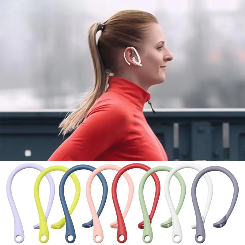 1 Pair Silicone Anti-lost Sili - Sports Earphone Hook 评论和价格