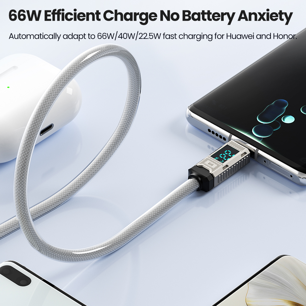 Toocki PD 66W USB C Cable 6A D - Usb C Earphone 评论和价格