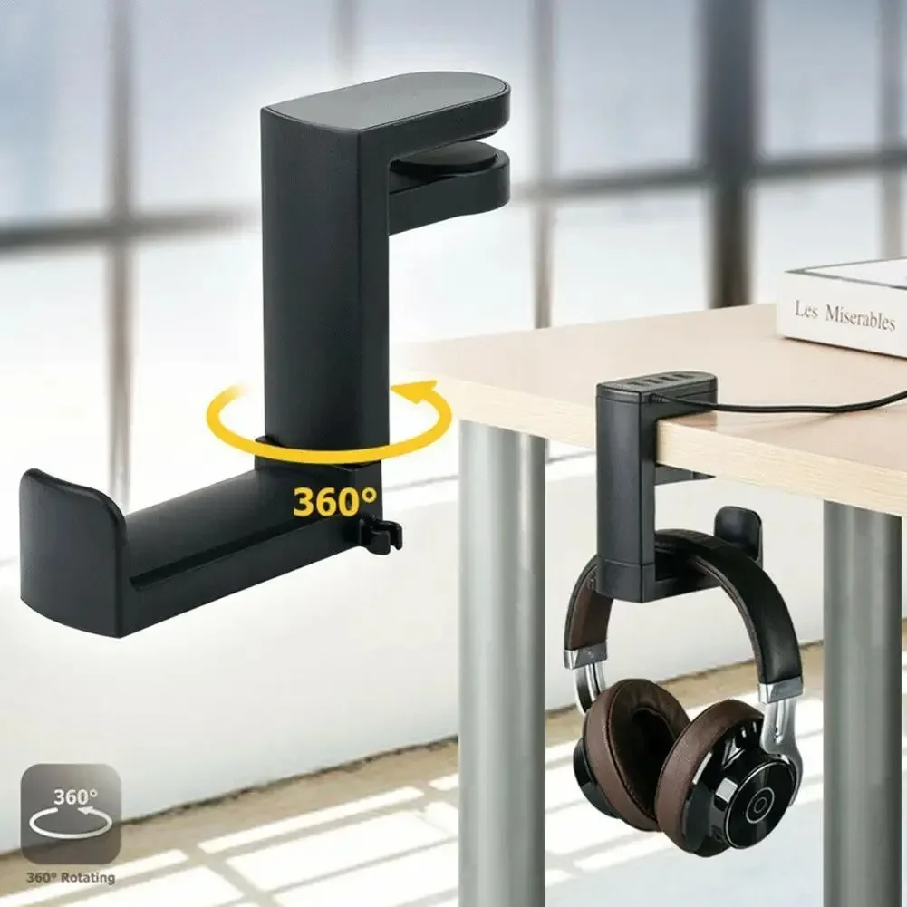 360° Rotating Headphone Stand  - Headphone Stand Desk 评论和价格