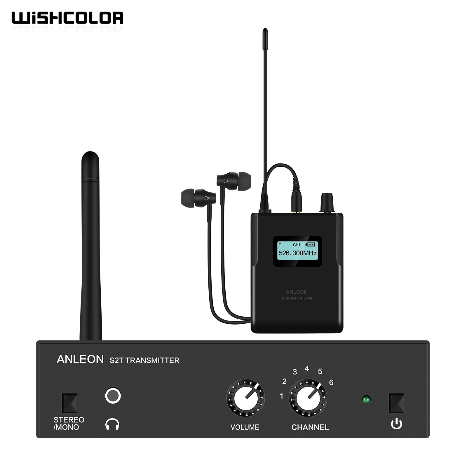 Wishcolor ANLEON S2 526-535MHz - In Ear Monitor Iem 评论和价格