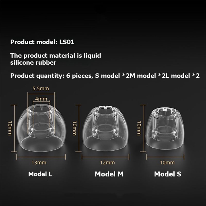 A23F-Silicone Ear Tips For KZ  - Silicone Ear Tip Replacement 评论和价格
