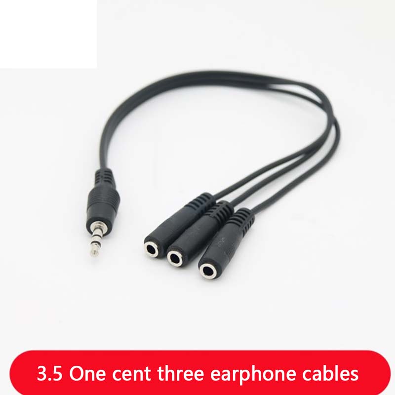1Pc 3.5mm 3 Way Port Aux Multi - Earphone Splitter Jack 评论和价格