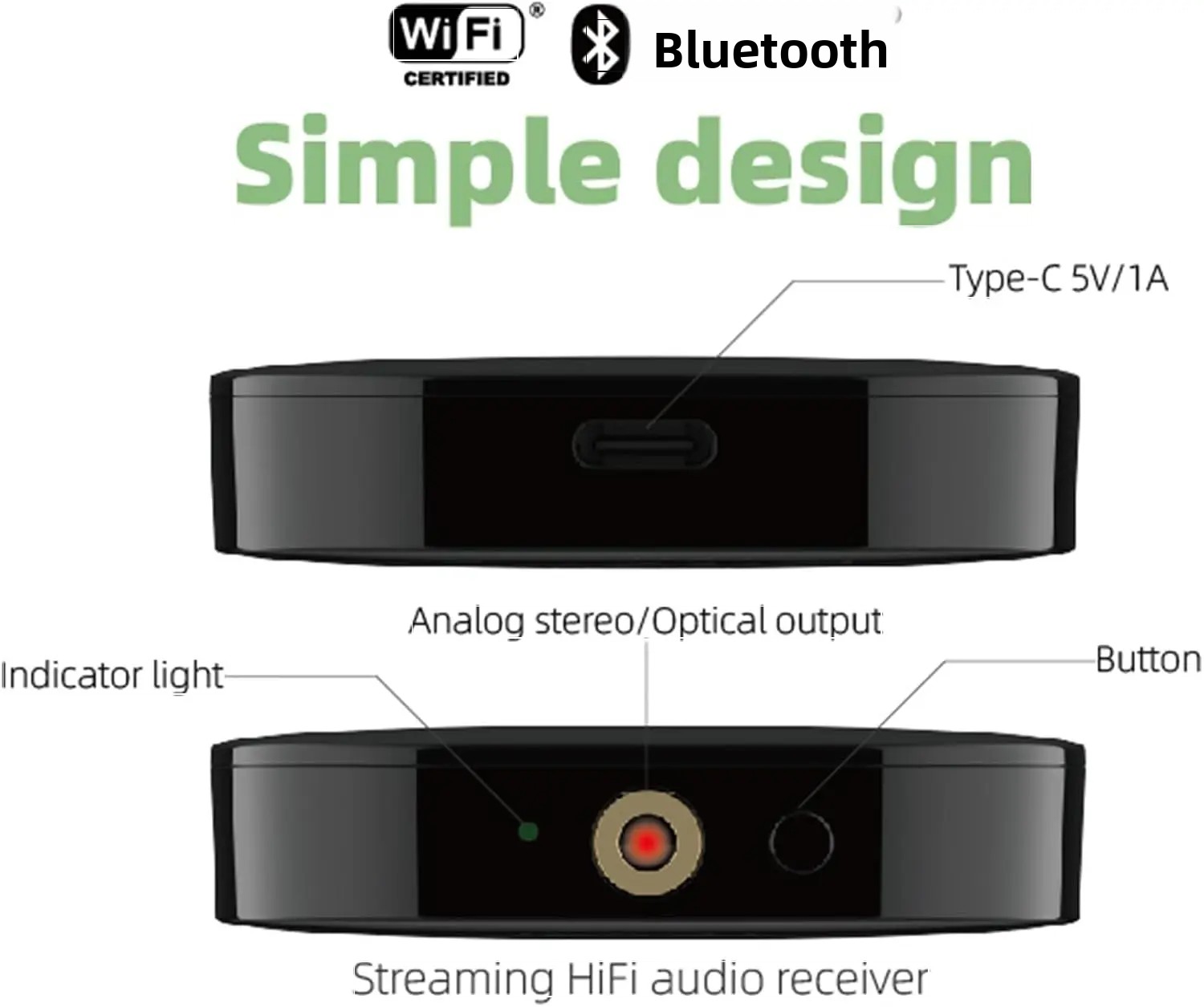Olio Bluetooth 5.2 Hi-Res Audi - Bluetooth Adapter Receiver 评论和价格