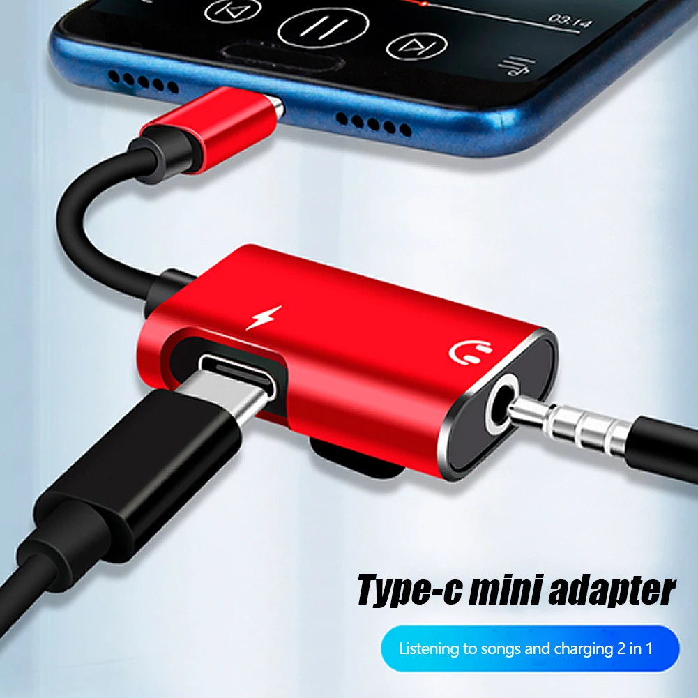 Type C To 3.5mm Jack Adapter F - Earphone Splitter Jack 评论和价格