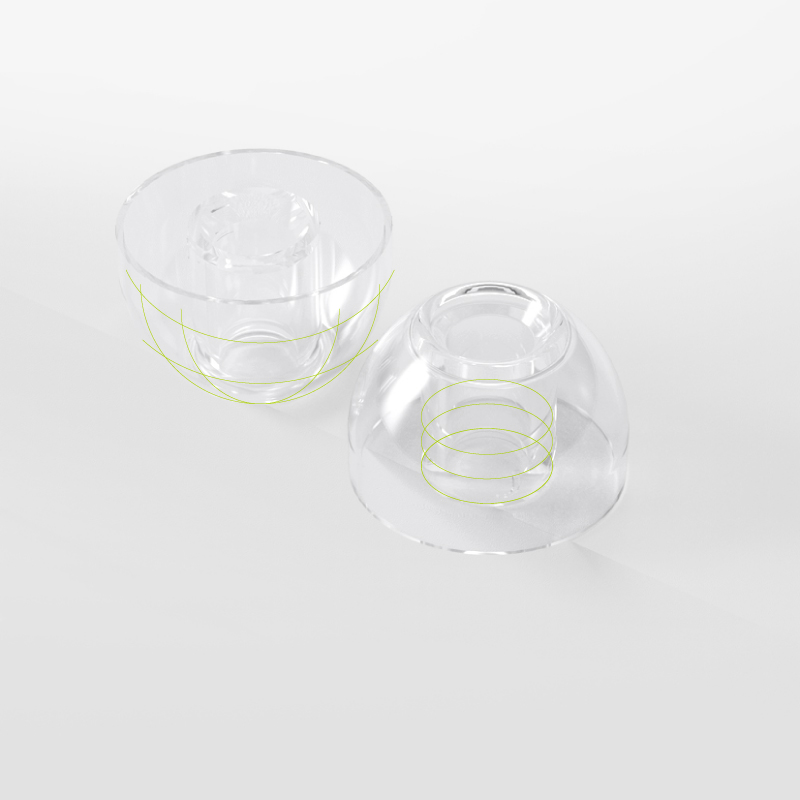EPZ M100 Ear Tips S/M/L Liquid - Silicone Ear Tip Replacement 评论和价格