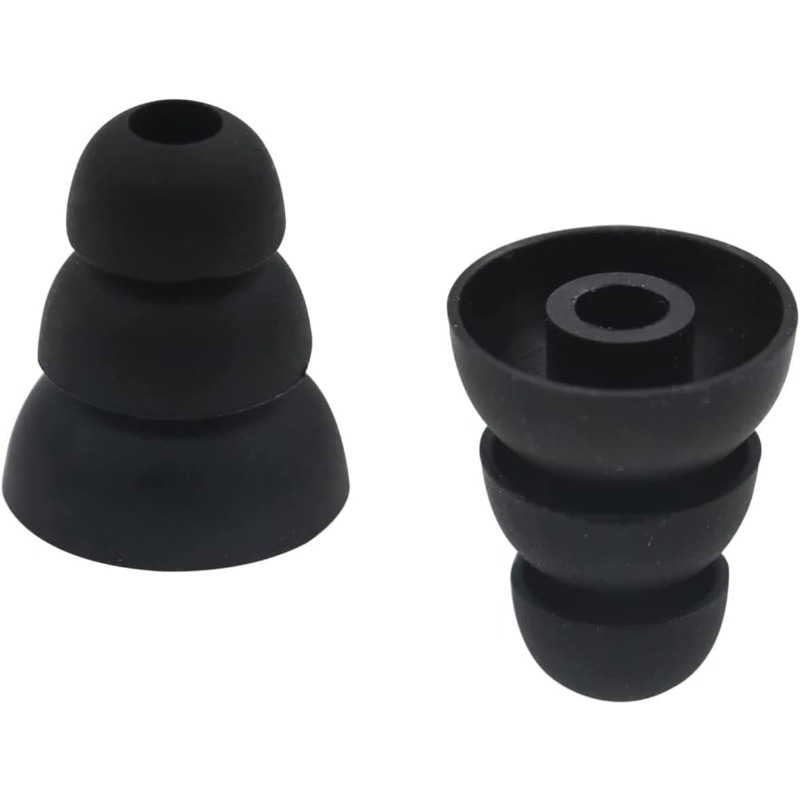 For 6pcs S/M/L Size Noise Isol - Silicone Ear Tip Replacement 评论和价格