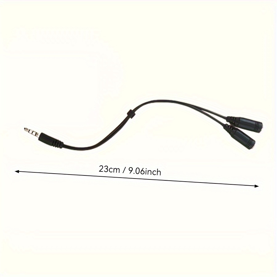 3.5mm Stereo Audio 1Male to 2  - Audio Splitter Y 评论和价格