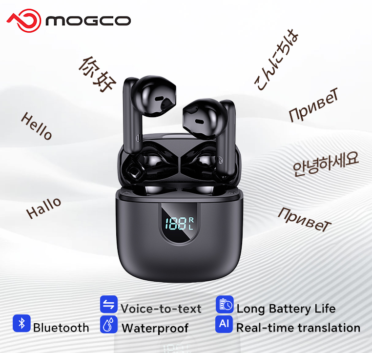 A18 AI Translator Earbuds  164 - Noise Cancelling Headphone 评论和价格