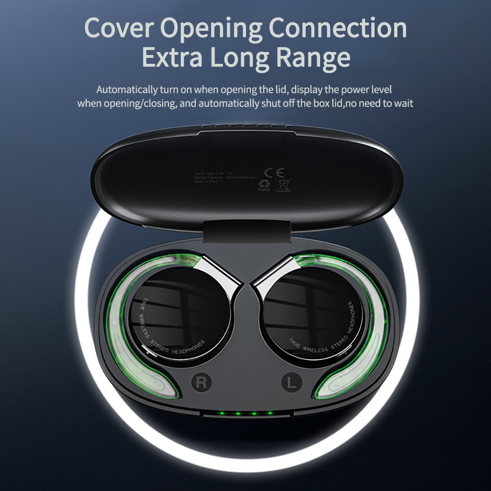 F2 TWS Wireless Bluetooth Head - Sports Earphone Hook 评论和价格