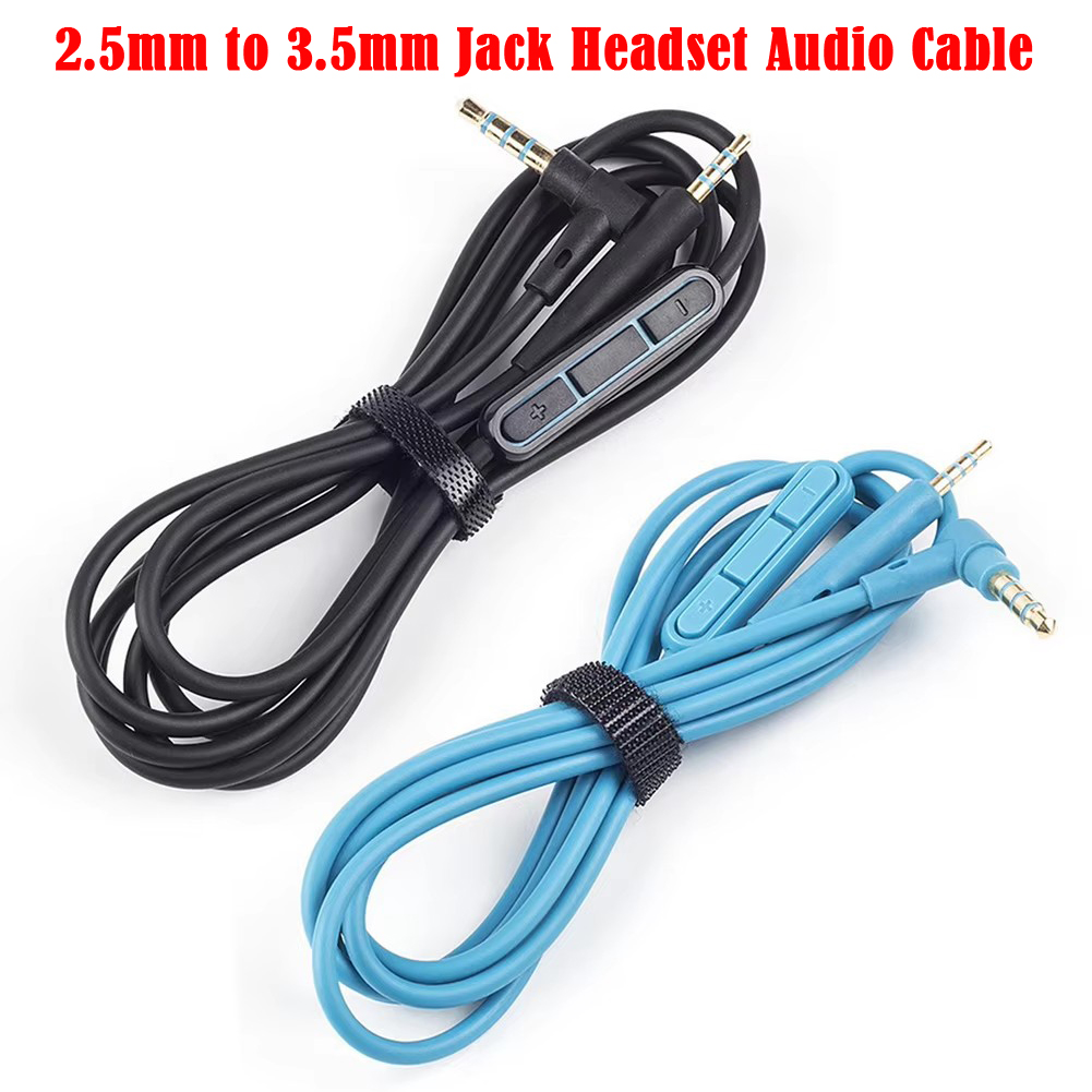 2.5mm to 3.5mm Audio Cable For - Wired Earphone Mic 评论和价格