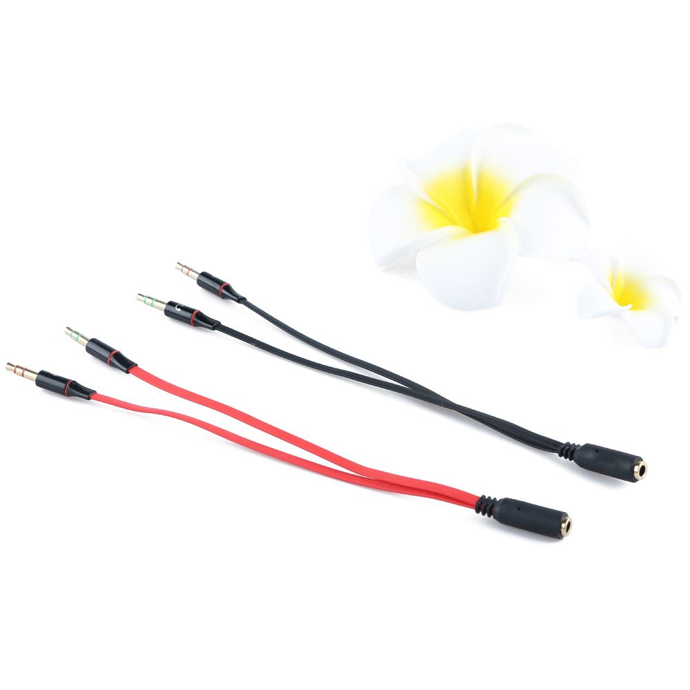 Jack 1 Female To 2 Male Light  - Earphone Splitter Jack 评论和价格
