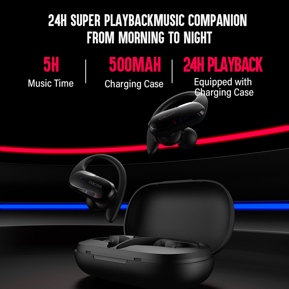 DACOM L19 TWS Bluetooth Earpho - Sports Earphone Hook 评论和价格