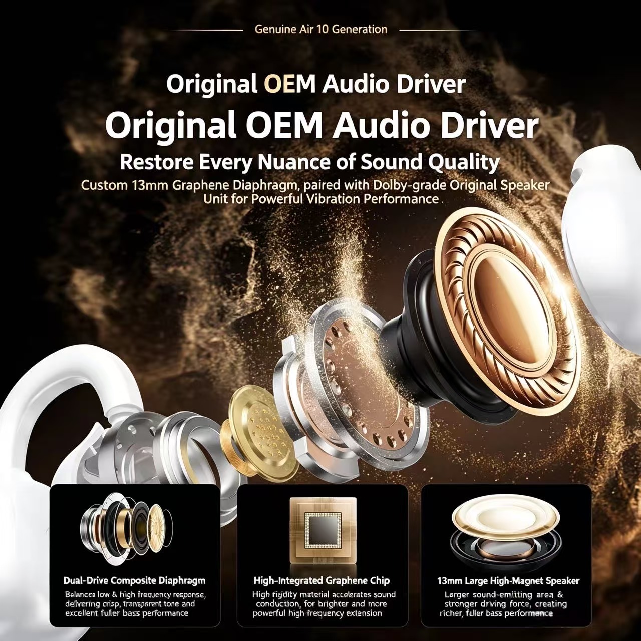 Open Ear Clip Bluetooth Headph - Sports Earphone Hook 评论和价格