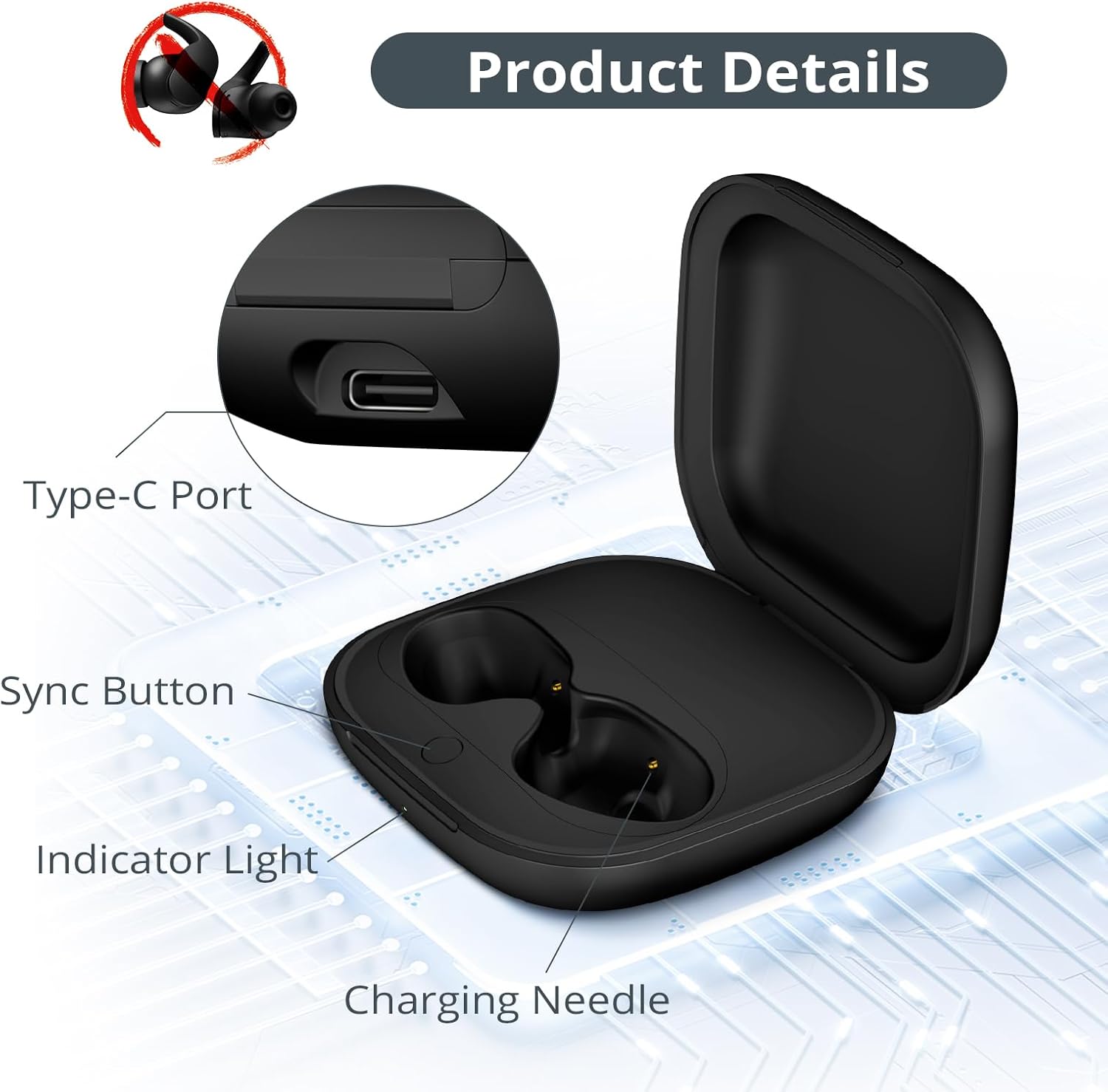 700mAh Battery Earphone Chargi - Usb C Earphone 评论和价格