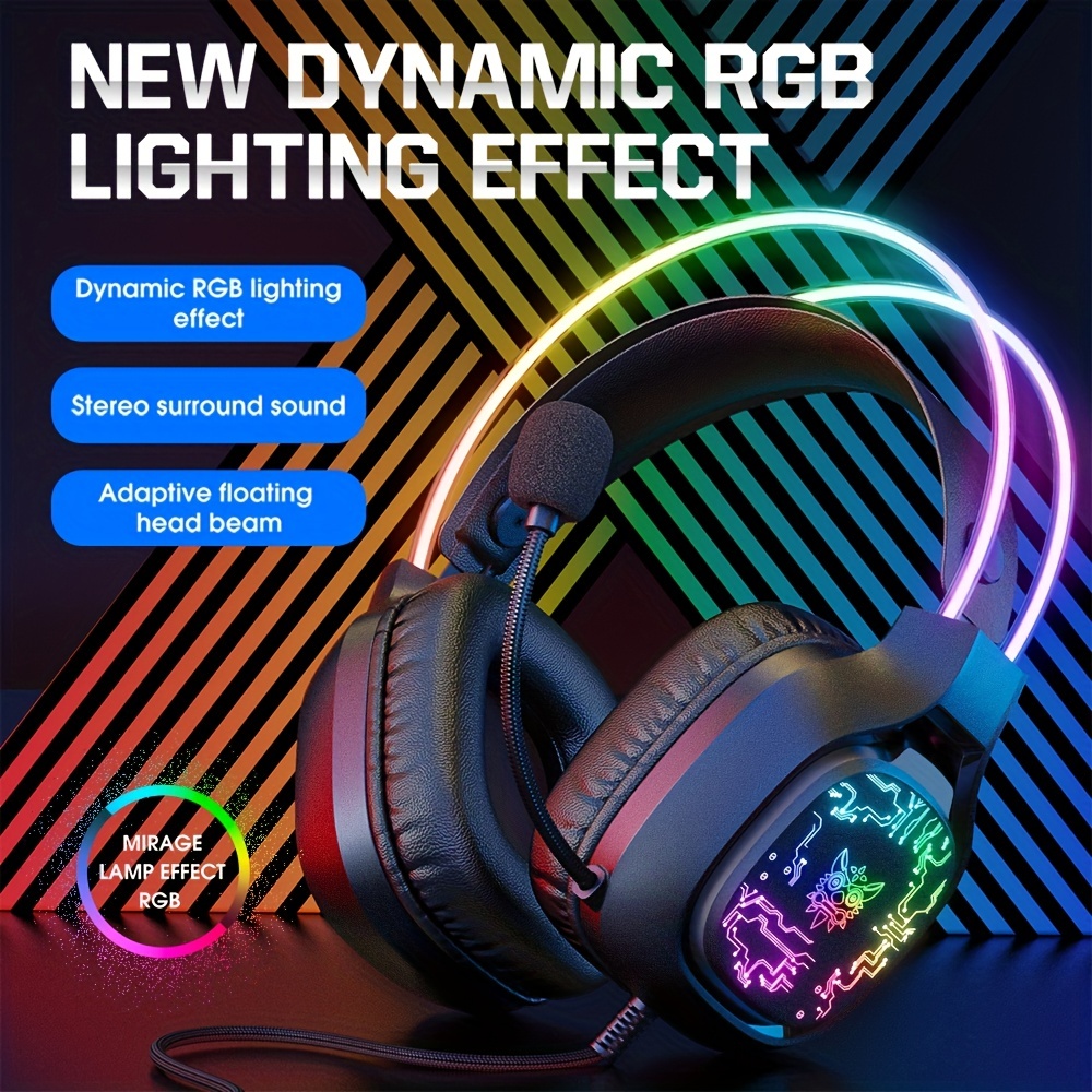 ONIKUMA X22 Gaming Headset RGB - Gaming Headset Rgb 评论和价格