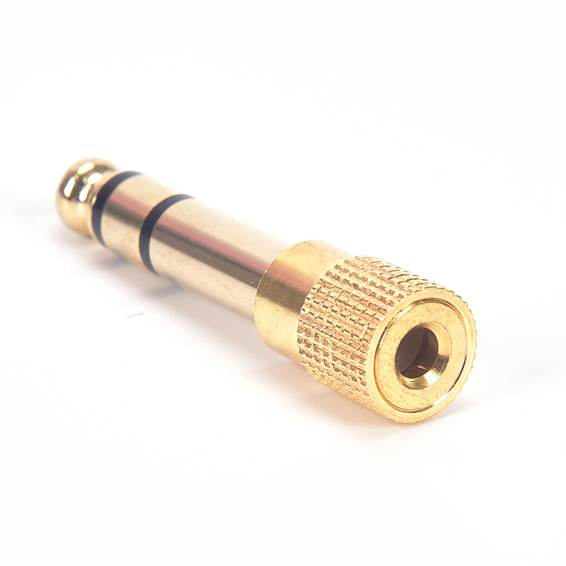1pc 6.35 Male To 3.5 Female St - Cable Extension 3.5 评论和价格