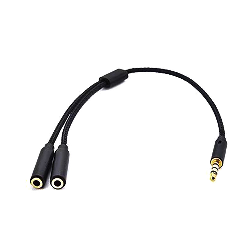 Braided 3.5mm Audio Splitter C - Earphone Splitter Jack 评论和价格