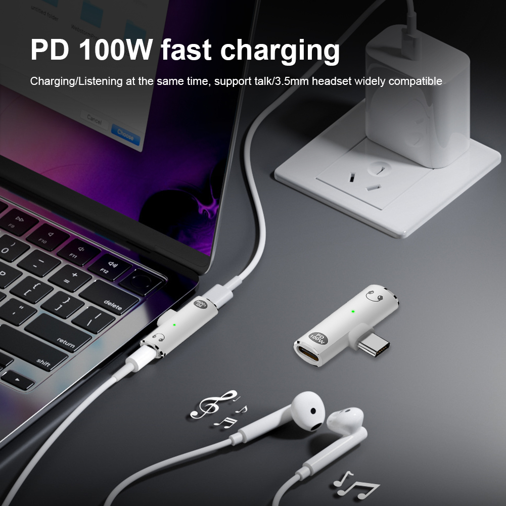 2 in 1 Audio Aux Adapter PD 10 - Earphone Splitter Jack 评论和价格