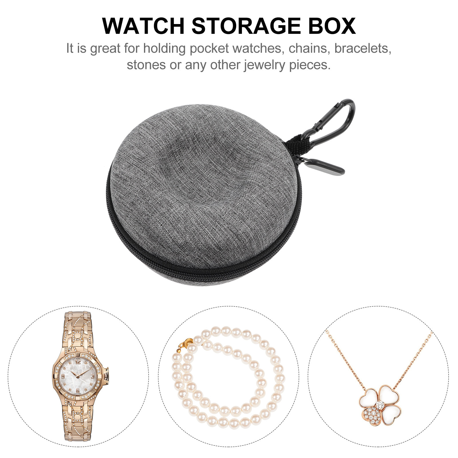 1Pcs Eva Watch Case Premium Sh - Earbuds Charging Case 评论和价格