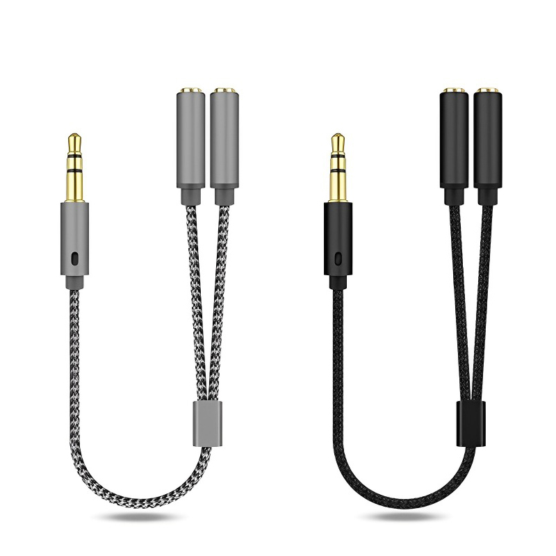 1PCS 3.5mm Audio Splitter Y Ja - Earphone Splitter Jack 评论和价格