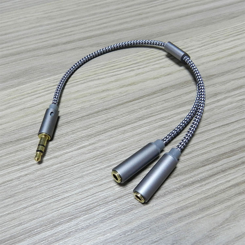 1PCS 3.5mm Audio Splitter Y Ja - Earphone Splitter Jack 评论和价格