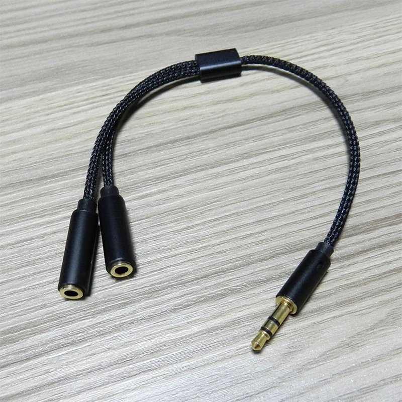 1PCS 3.5mm Audio Splitter Y Ja - Earphone Splitter Jack 评论和价格