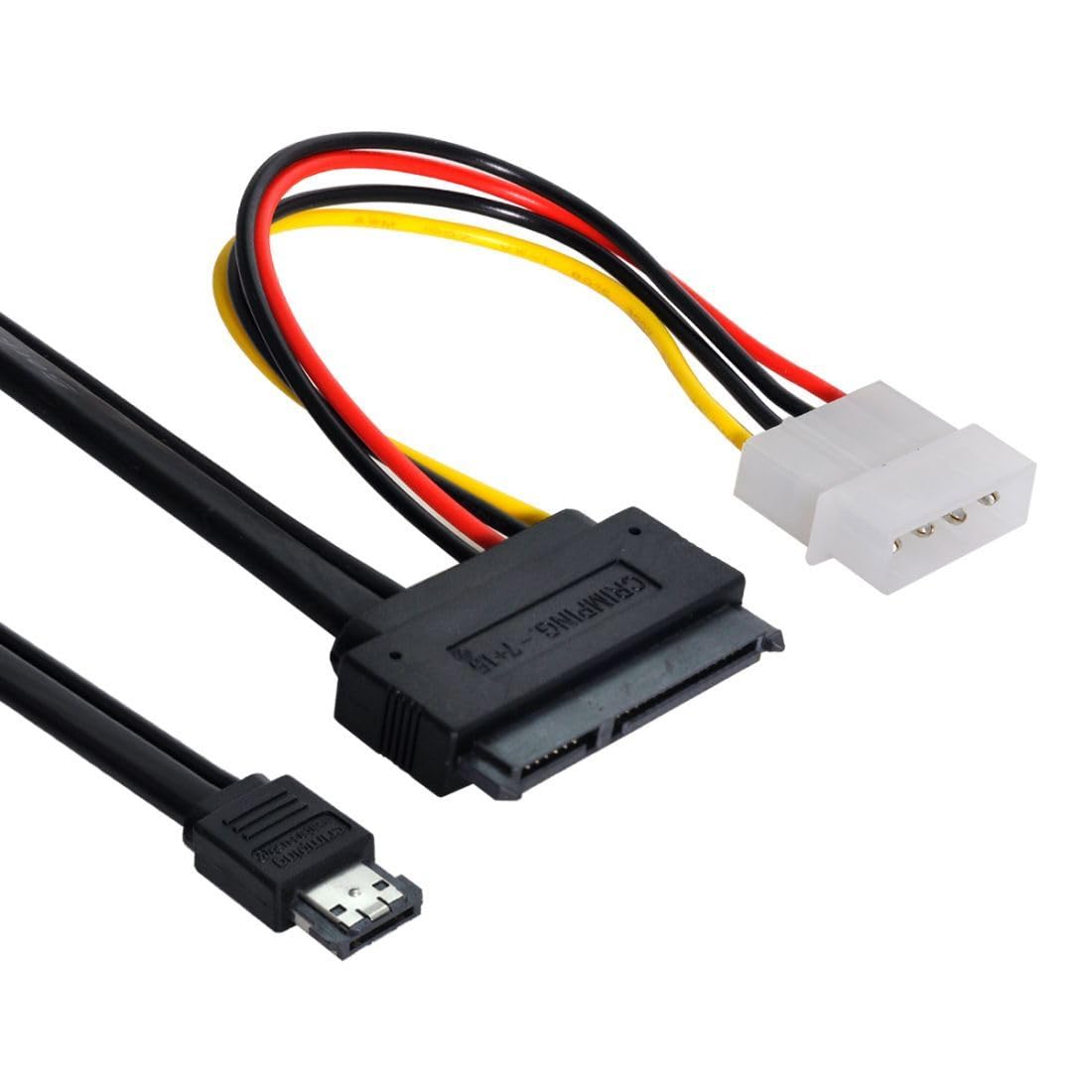 Power eSATA to SATA 22Pin Data - Cable Extension 3.5 评论和价格