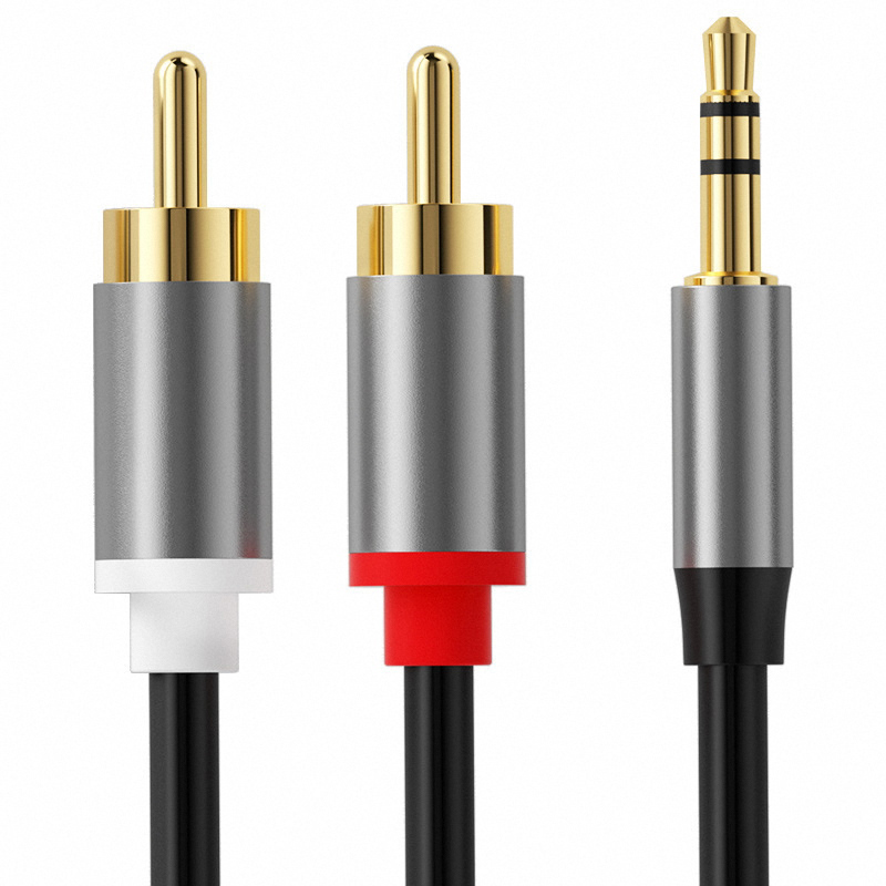 3.5 mm To 2RCA Double Lotus Au - Cable Extension 3.5 评论和价格